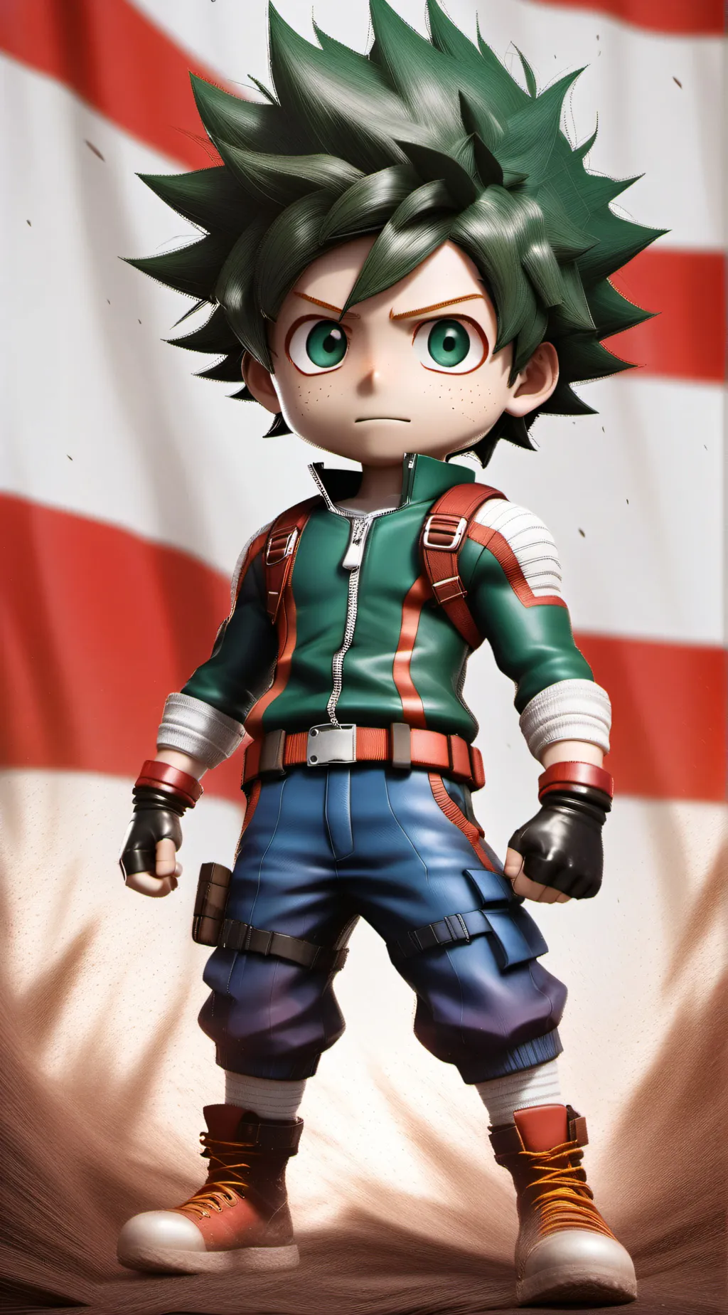 ai character: Harpy hare mha background