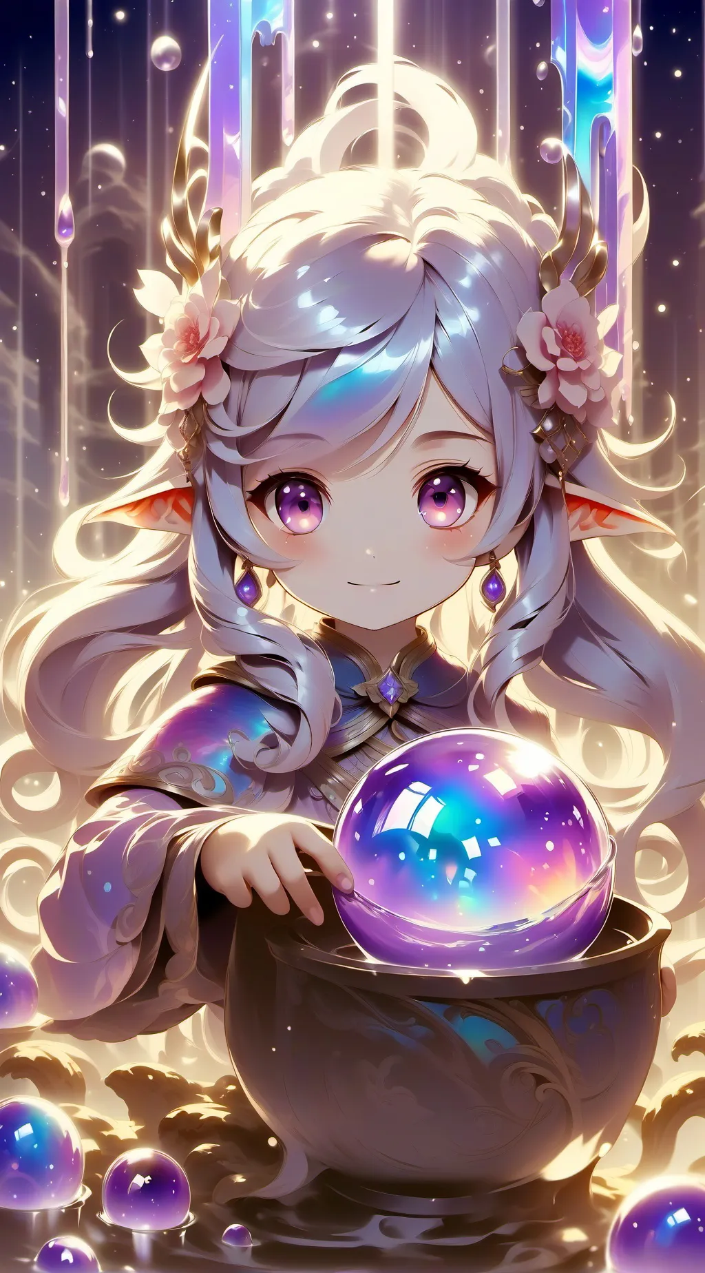ai character: hi background