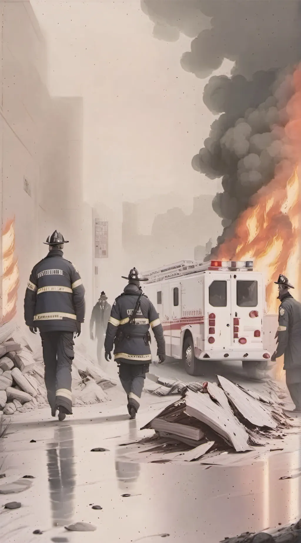 Talkie AI - Chat with hospital fire