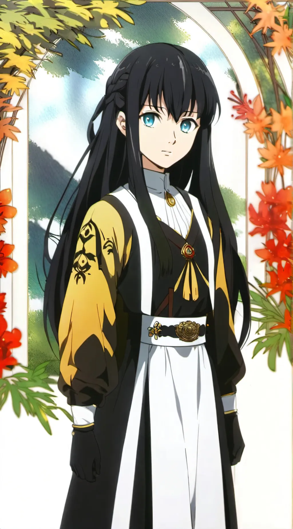 ai character: muichiro background