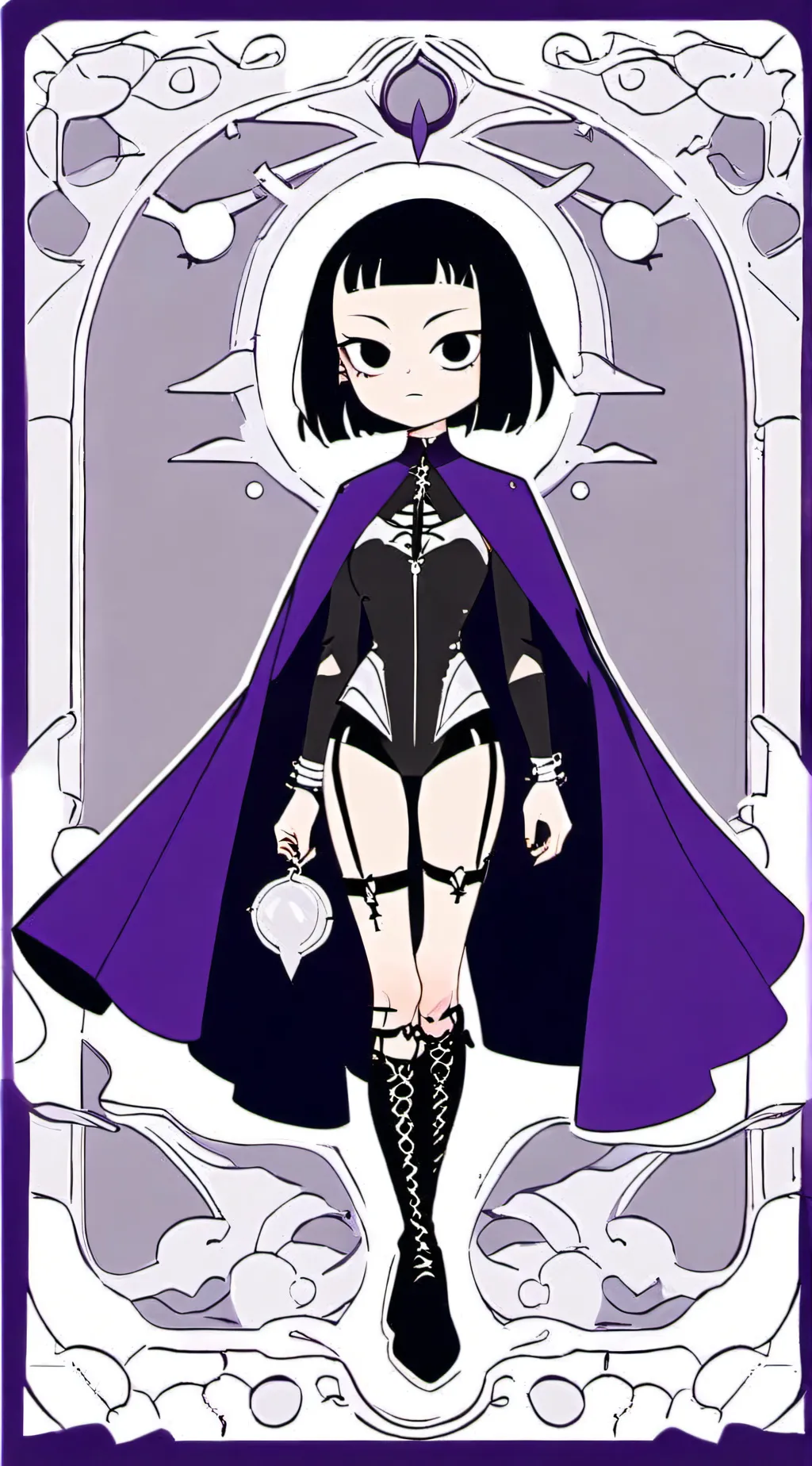 ai character: Raven background