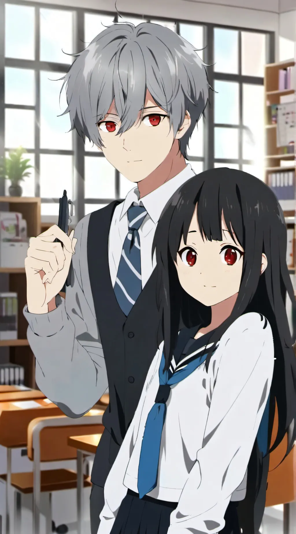 ai character: mha x flash flood background