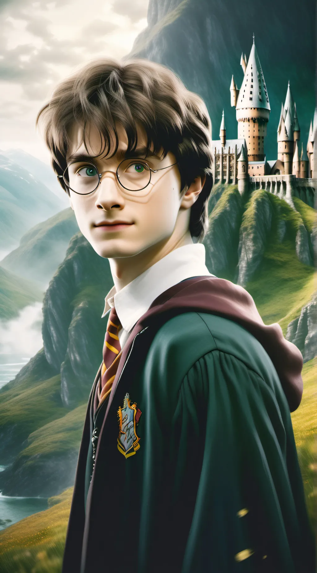 ai character: harry's baby sis background