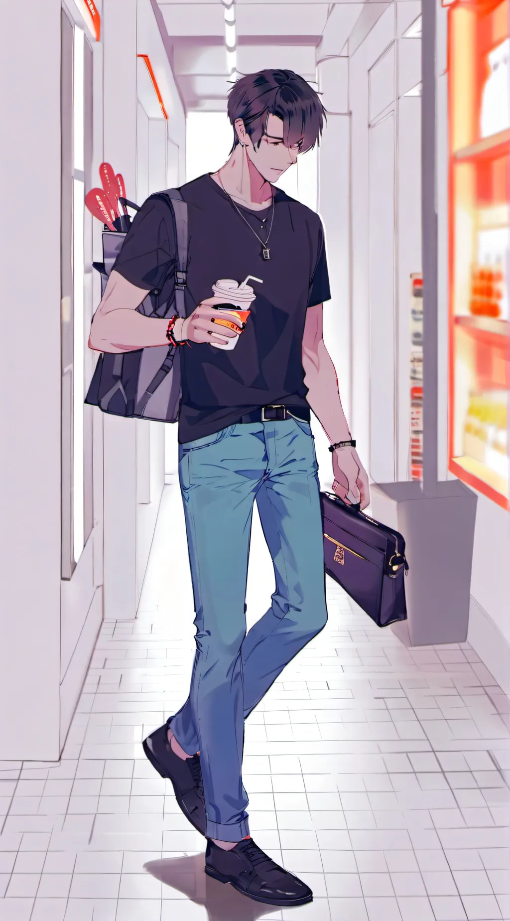 ai character: Alex background