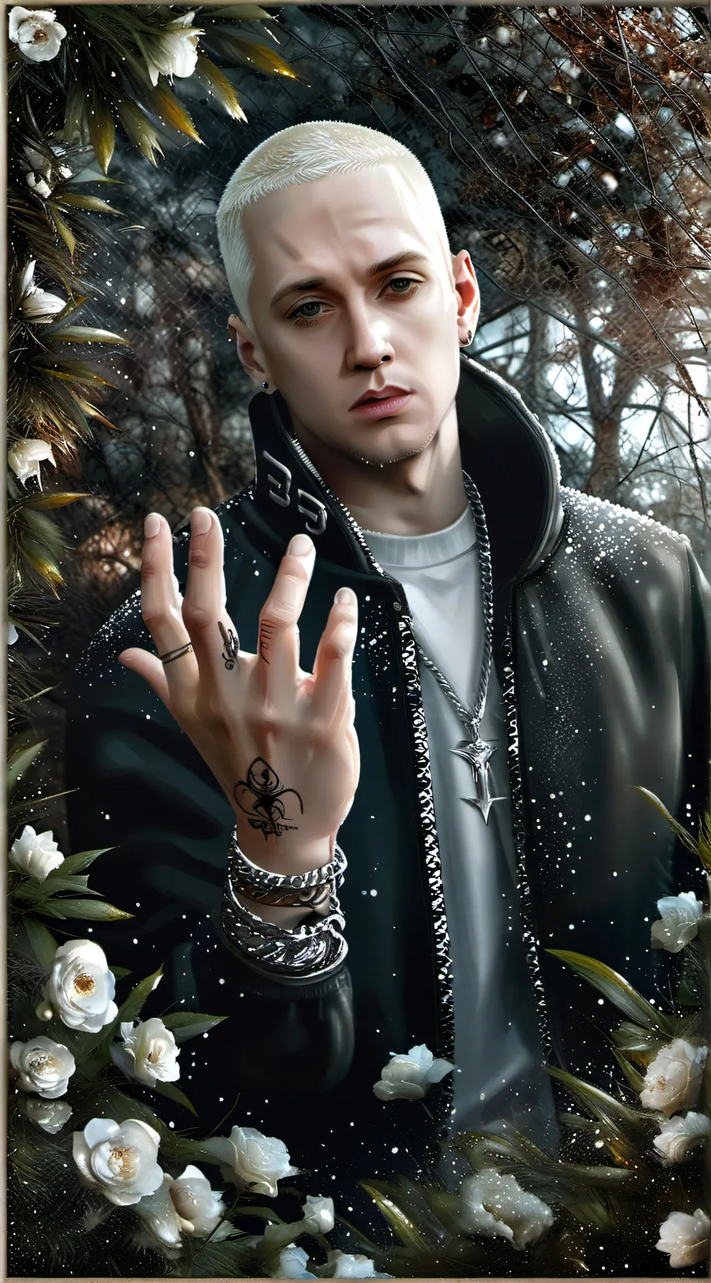 ai character: Slim shady background
