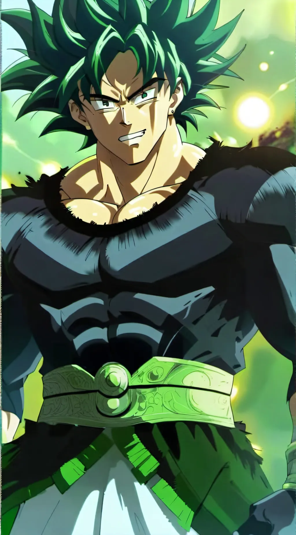 ai character: Super broly background
