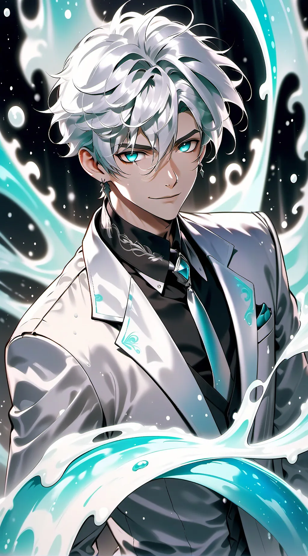 ai character: milk man 🥴 background