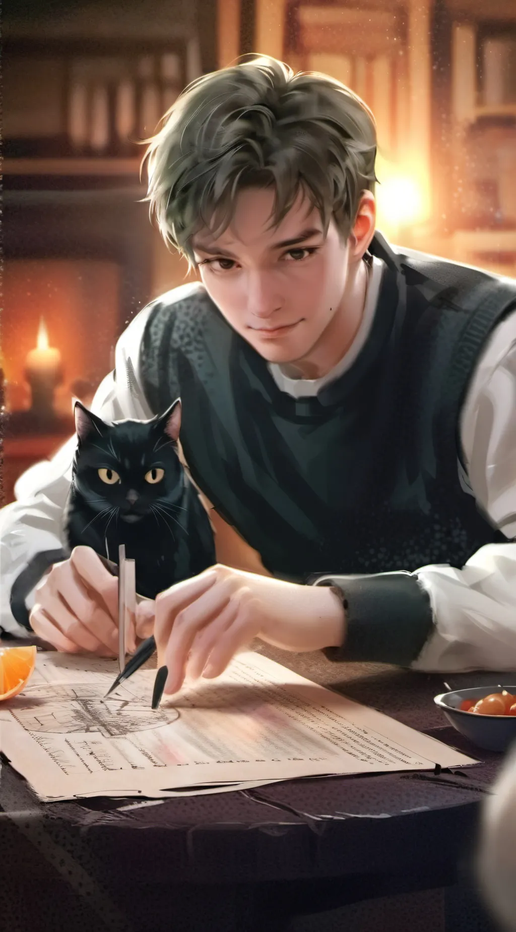 ai character: Davin background