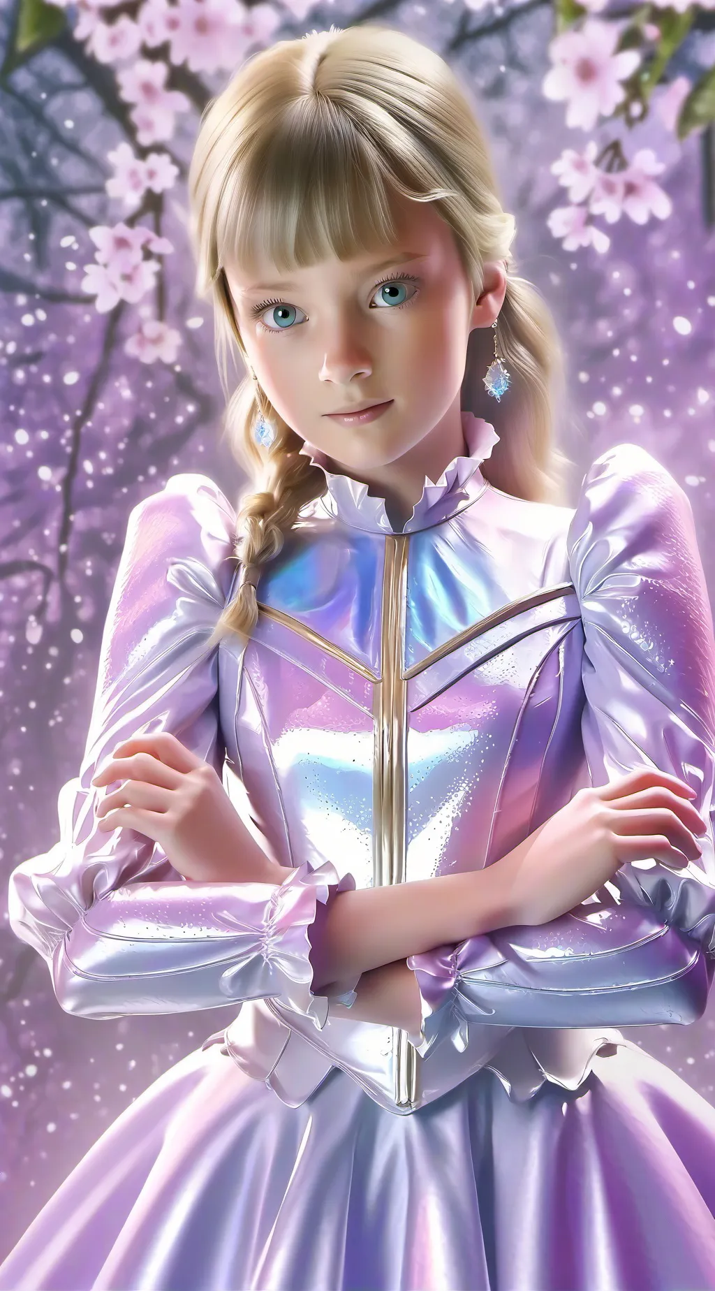 ai character: Angel and demon background