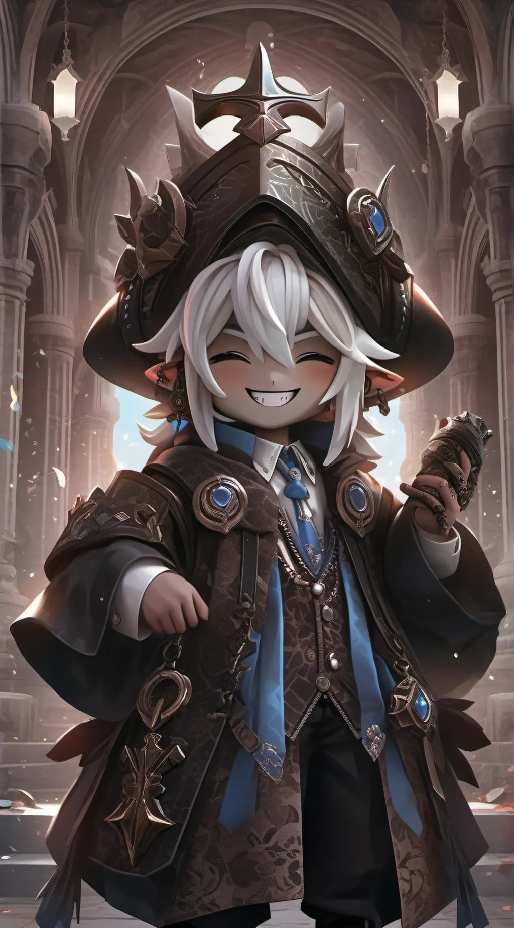 ai character: big T  background