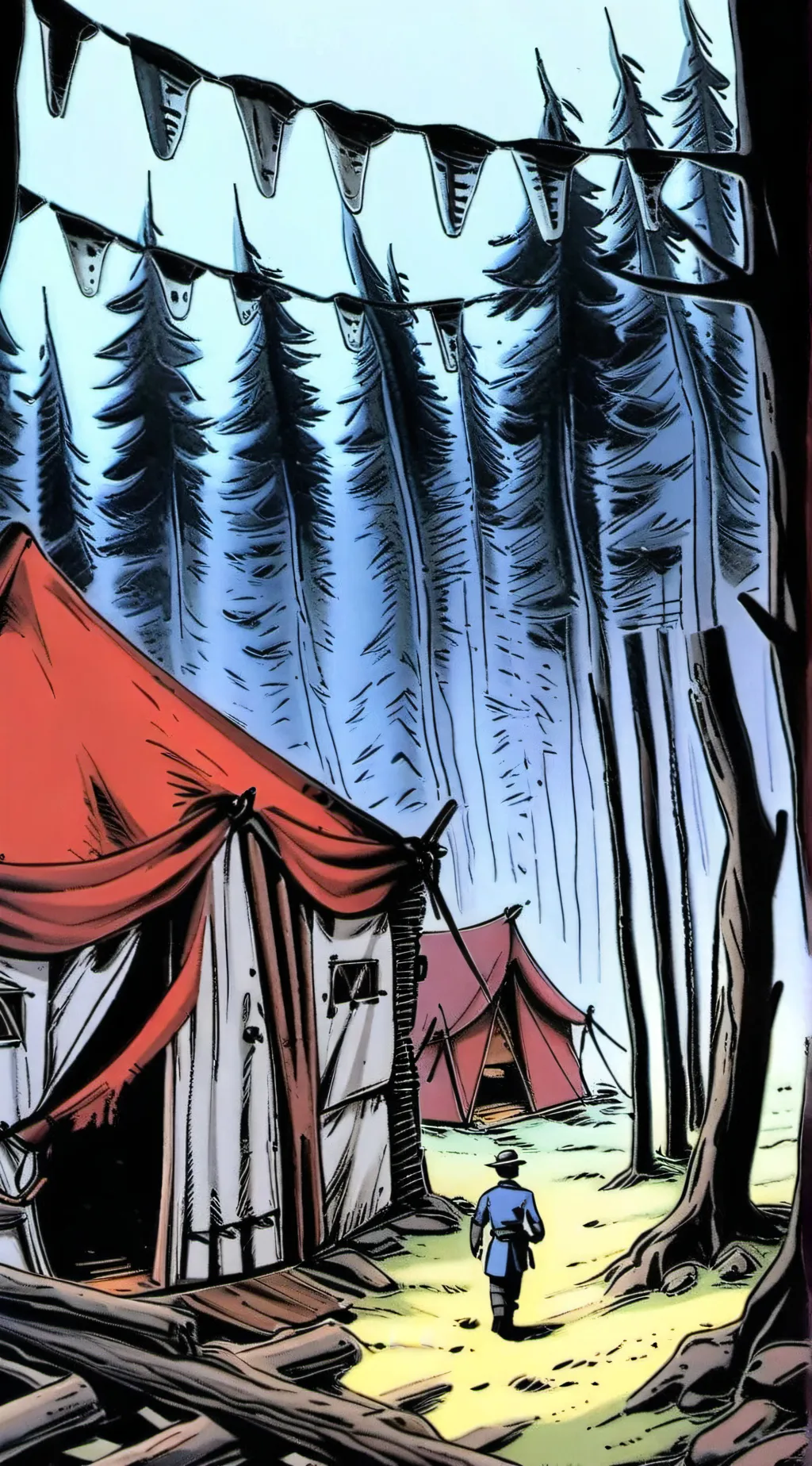 ai character: DISVENTURE CAMP S4 background
