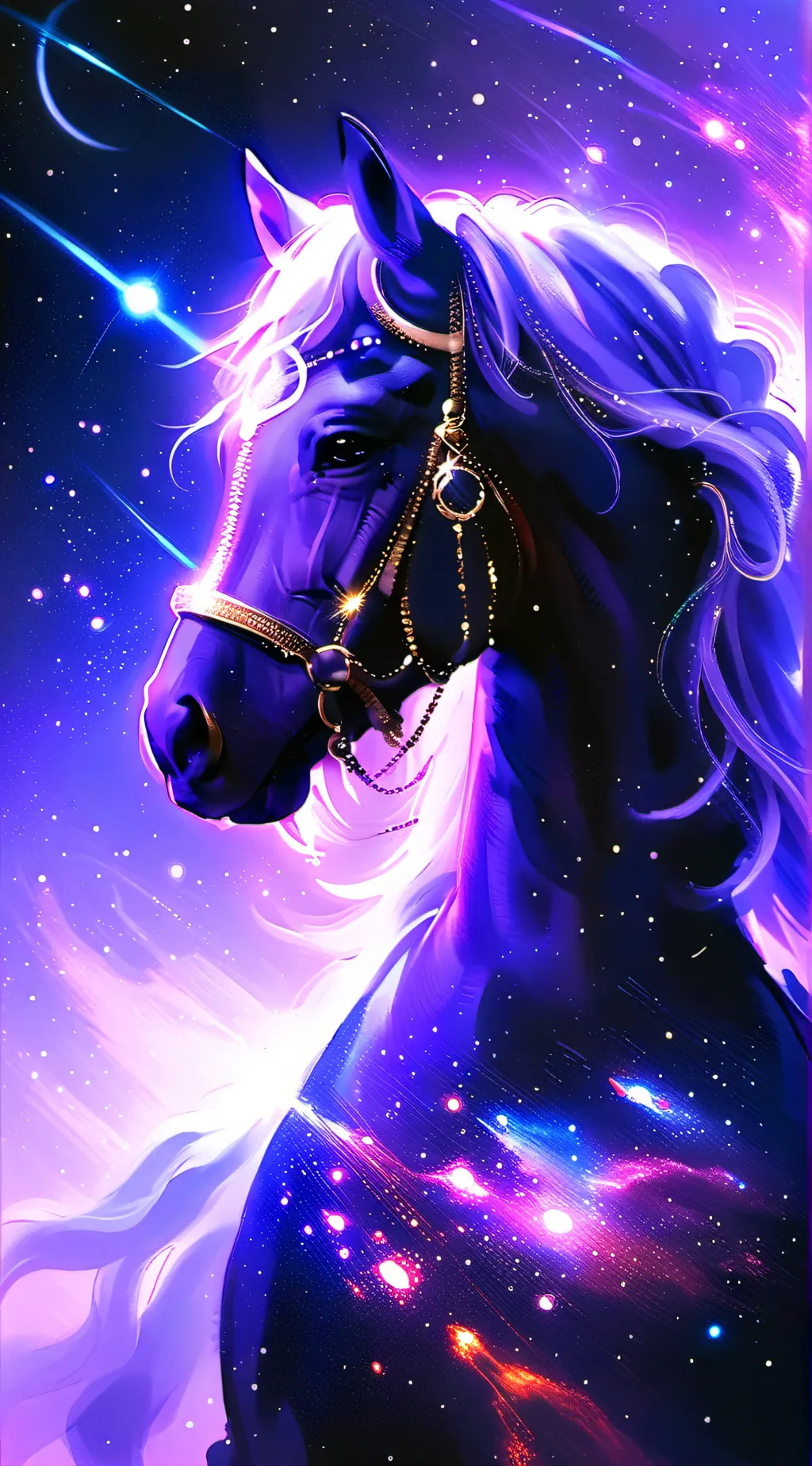 ai character: Horses! background