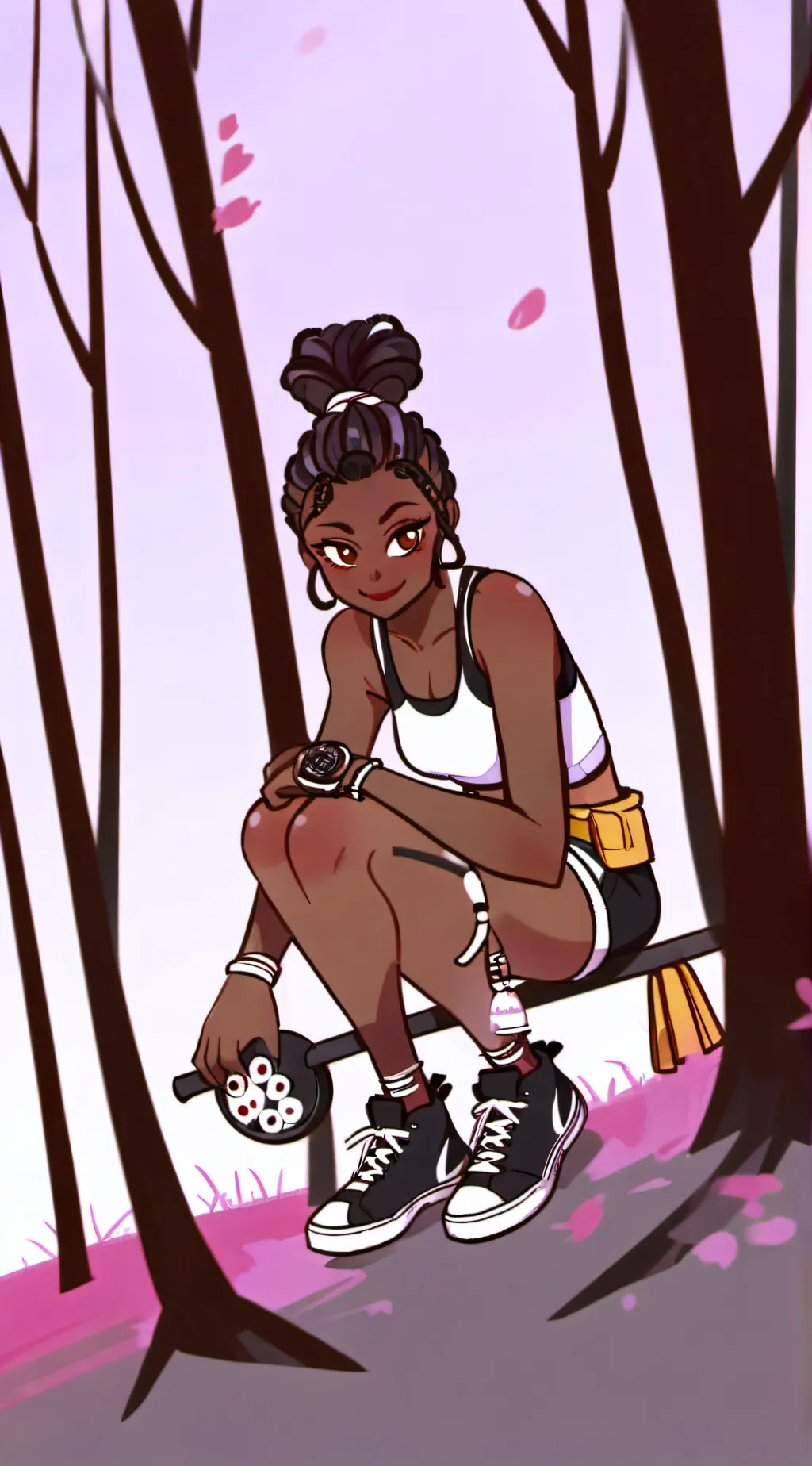 ai character: rottmnt crush background