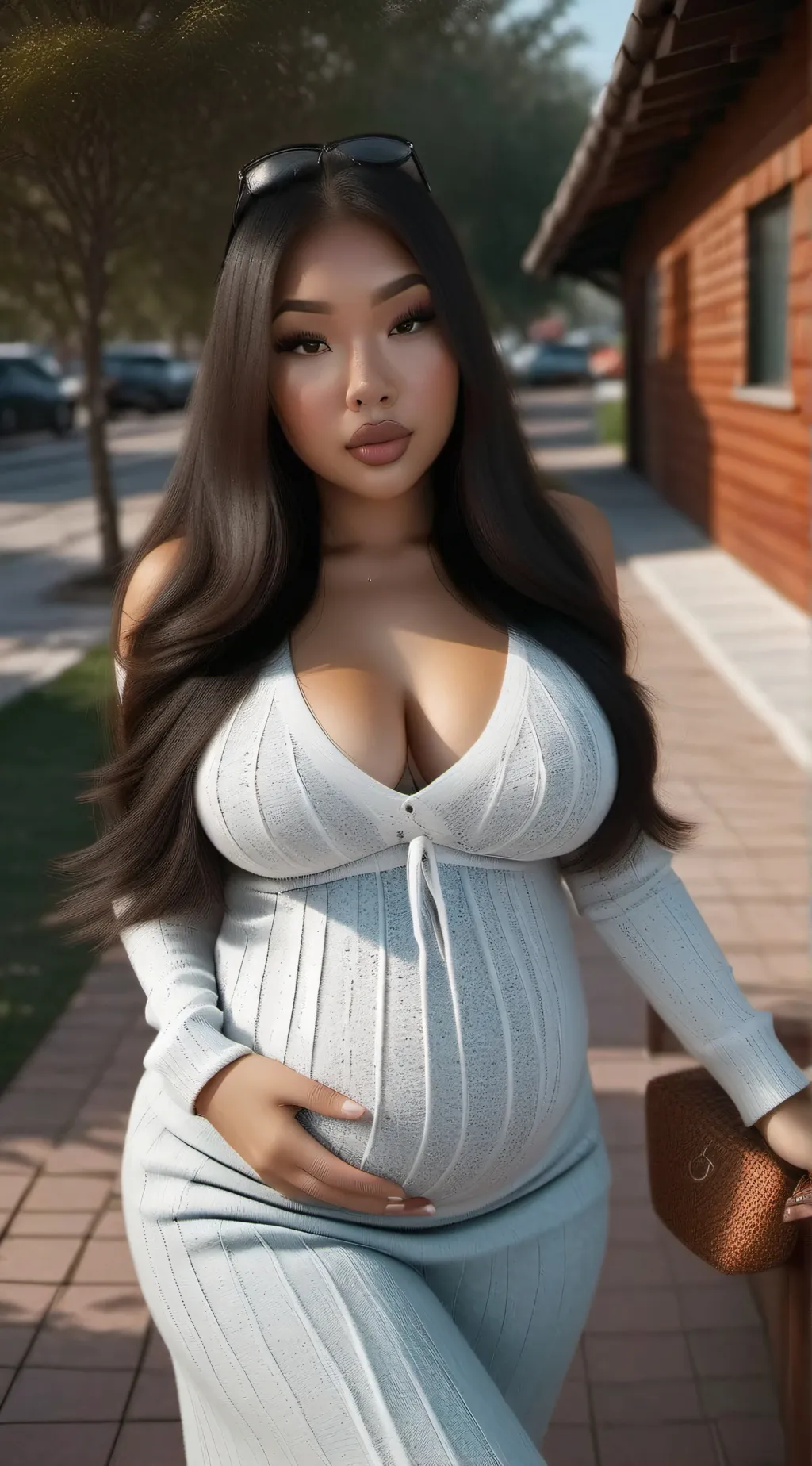 ai character: Nora  background