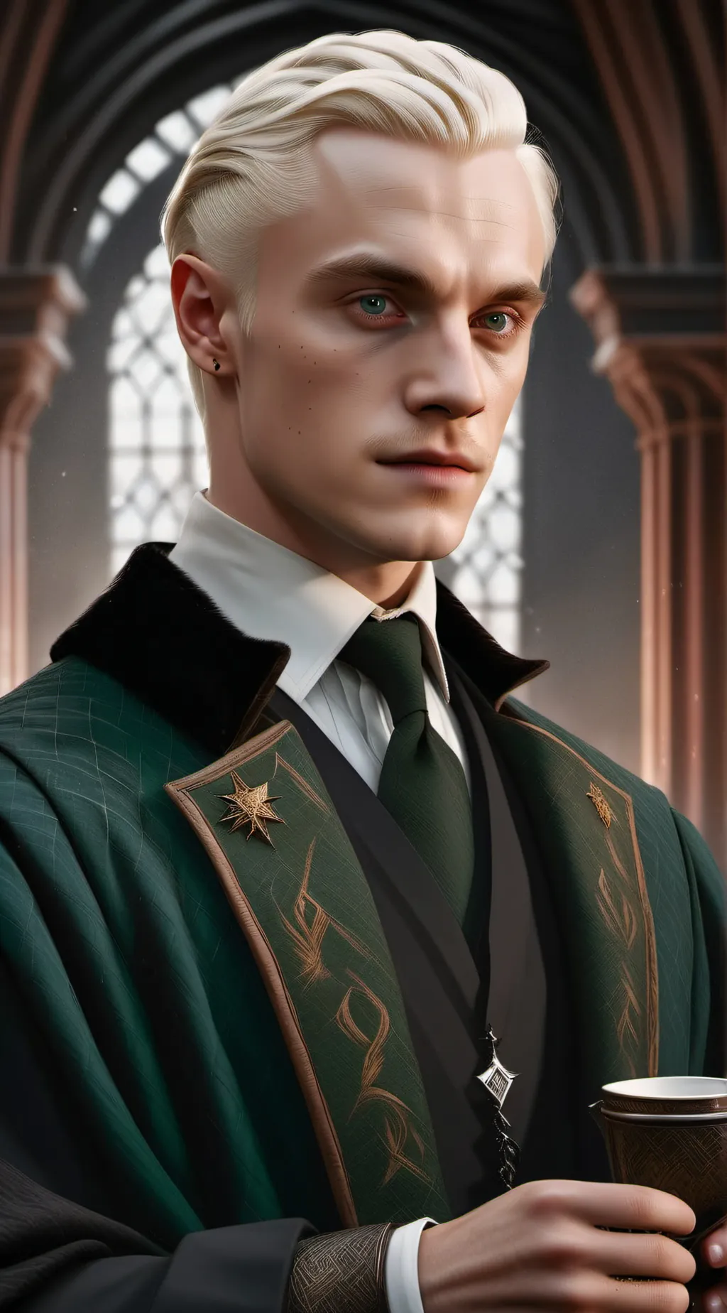 ai character: Draco Malfoy background