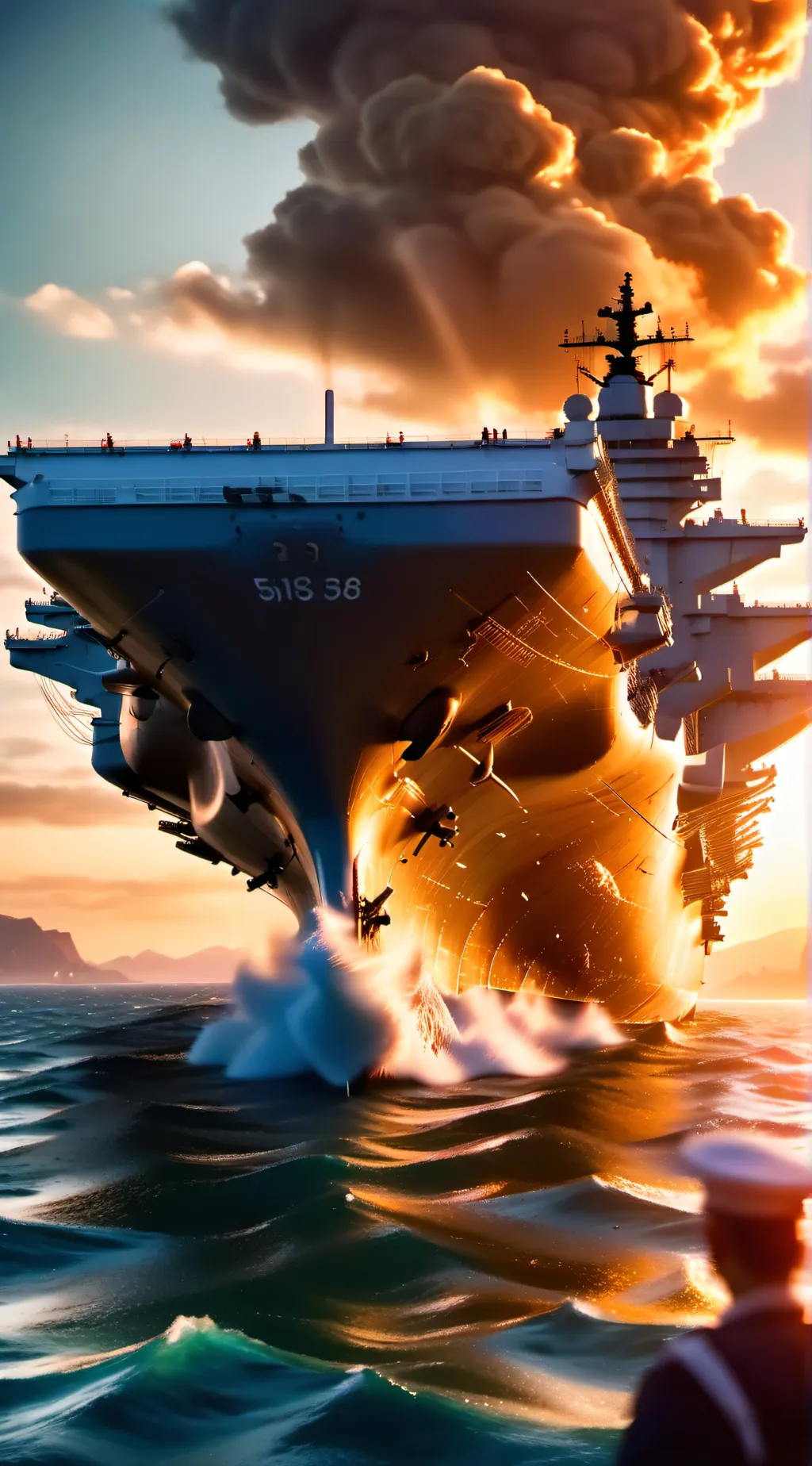 ai character: ghost ship background