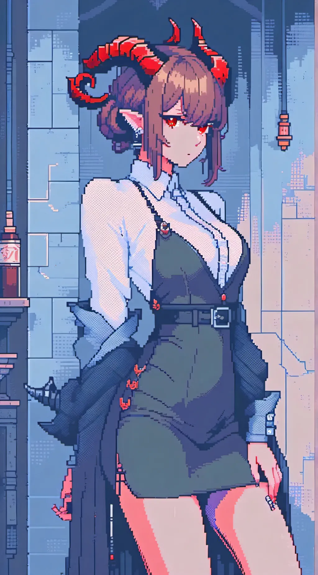 ai character: Ivory {Demon} background