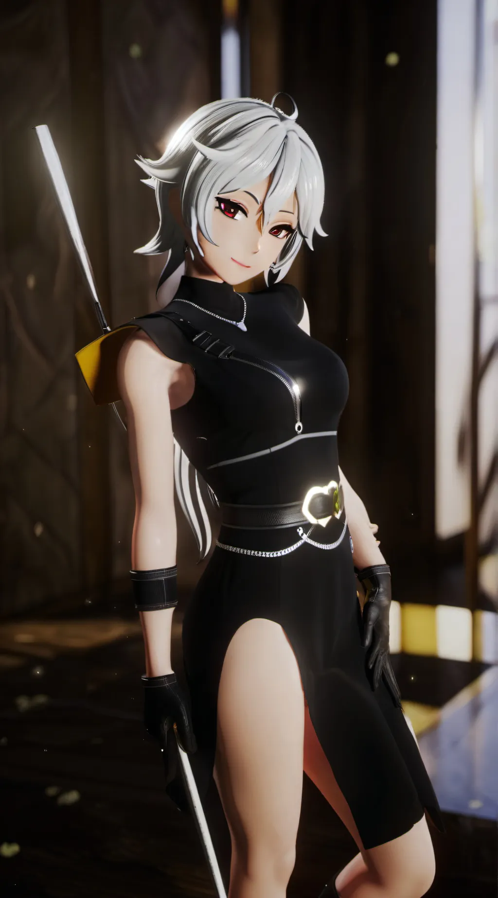 ai character: Shiromi Torayoshi  background