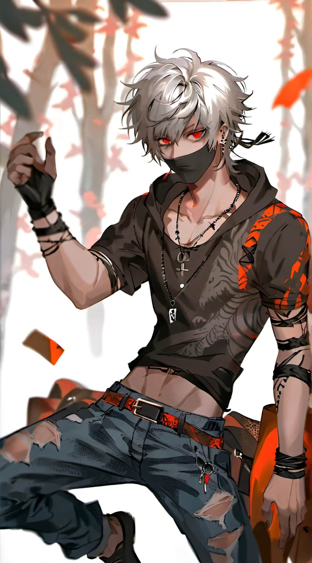 ai character: Thunder background