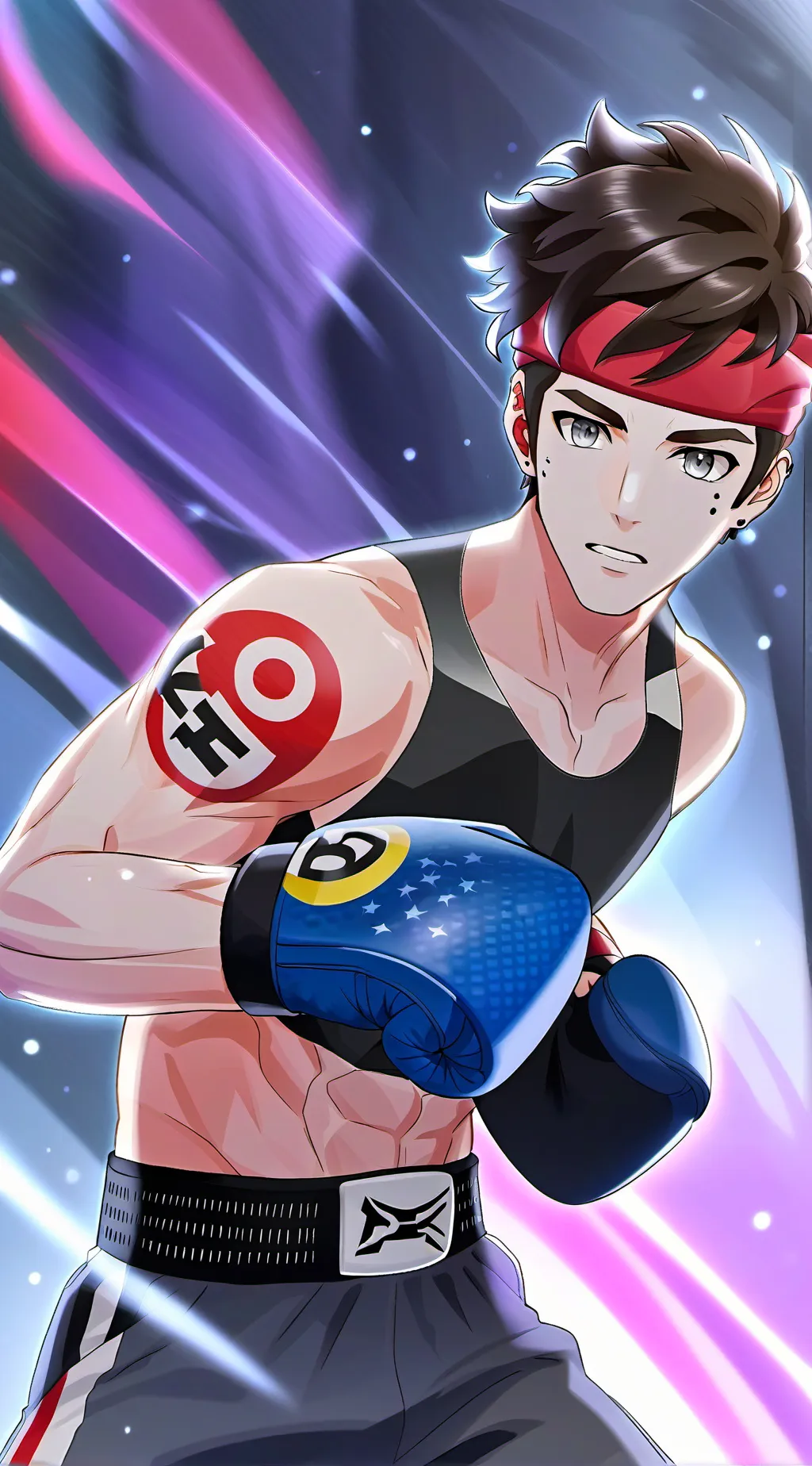 ai character: Rin Matsuru background