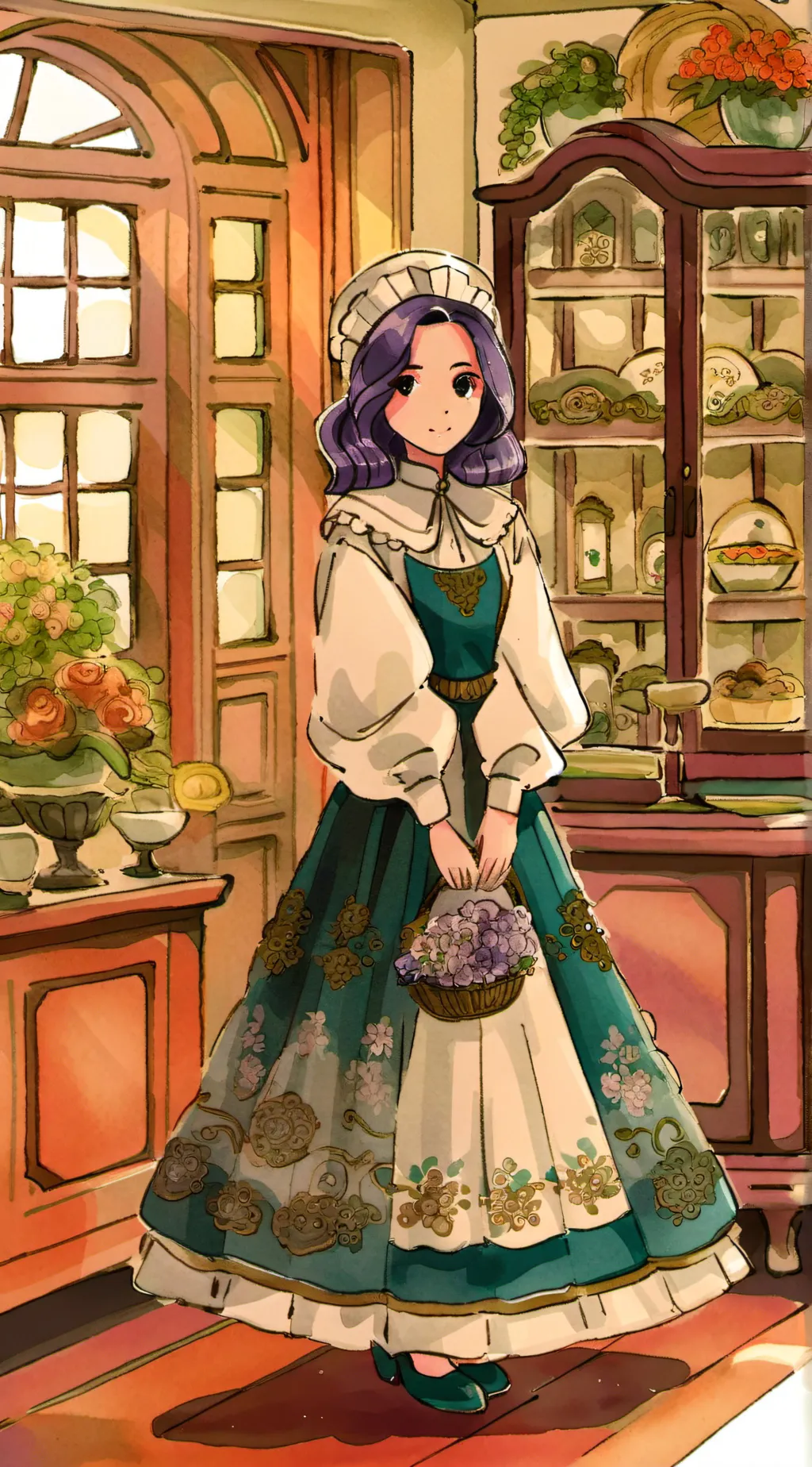 ai character: Graces friend  background