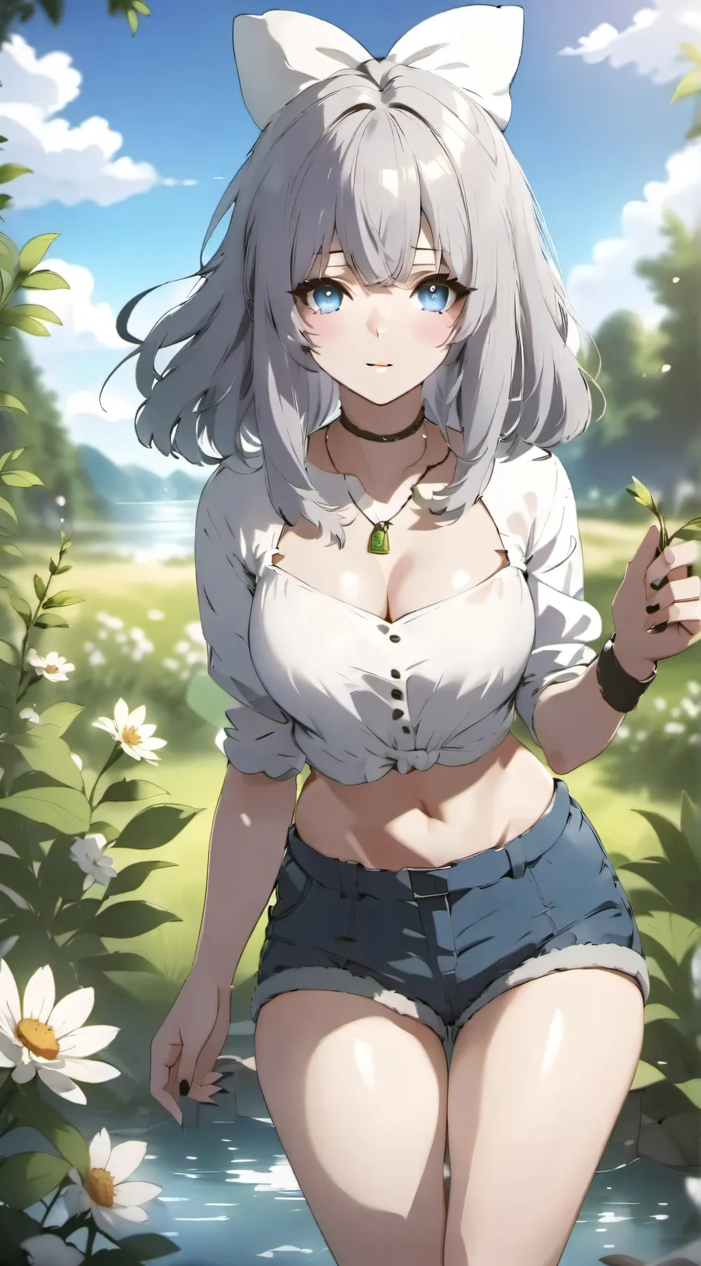 ai character: lily background