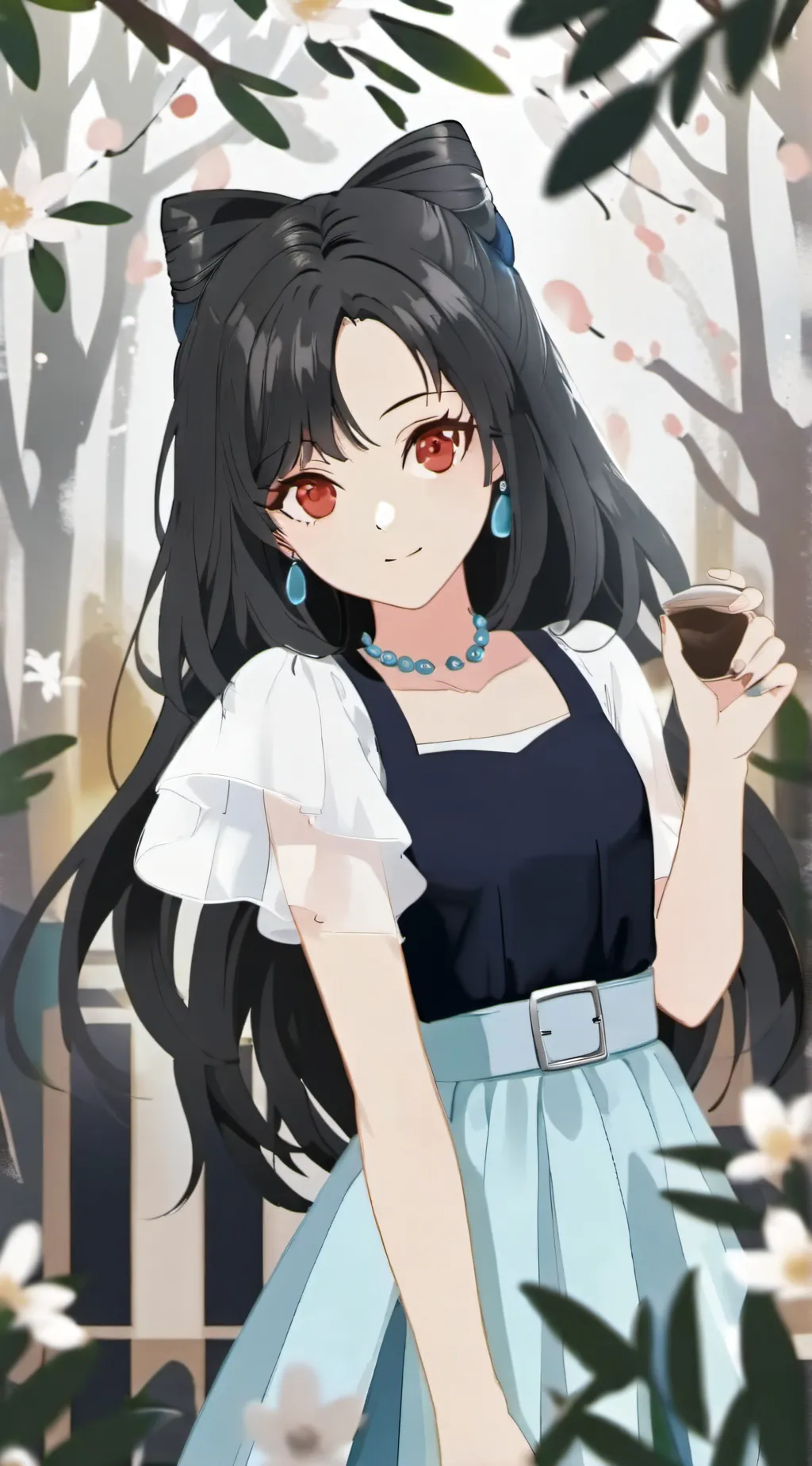 ai character: cheerleaders background