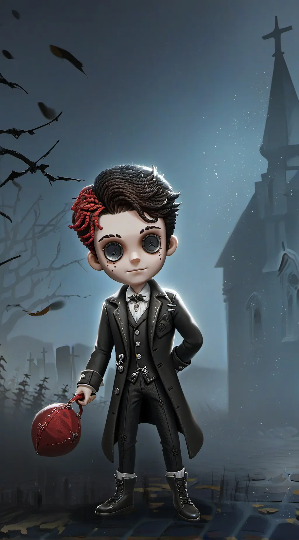 ai character: andrew  background