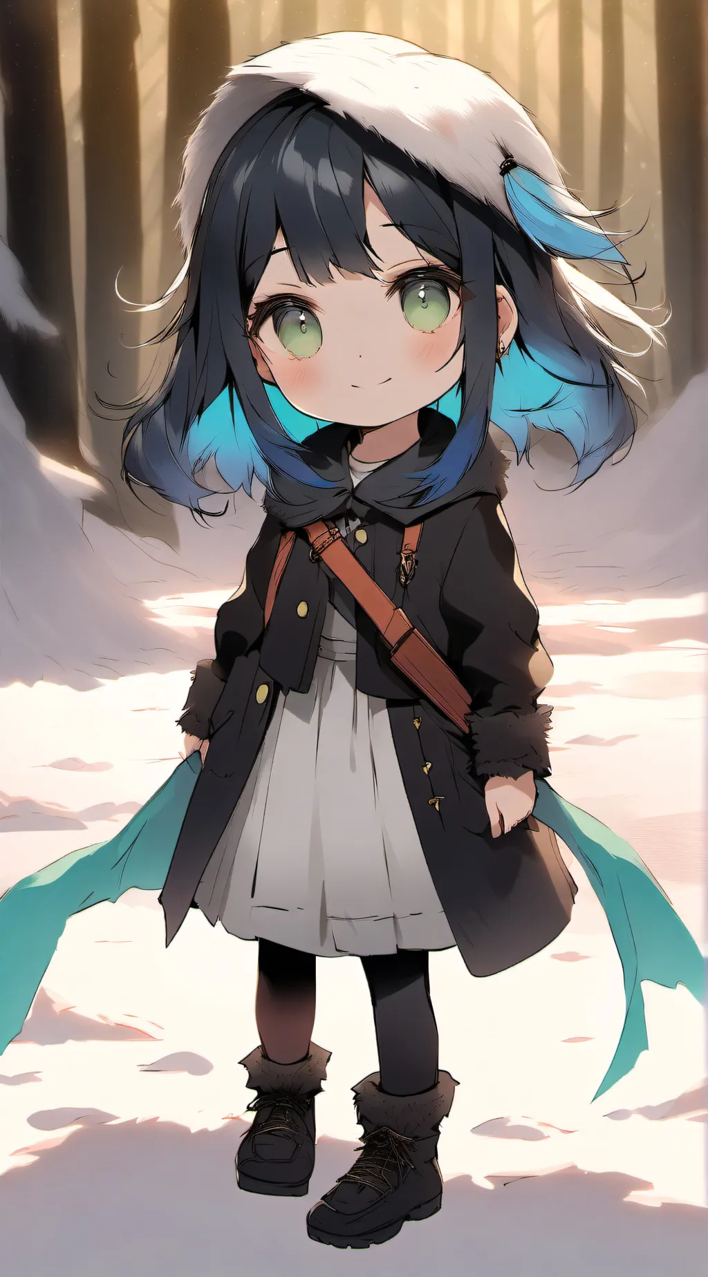 ai character: Aoi x inosuke  background