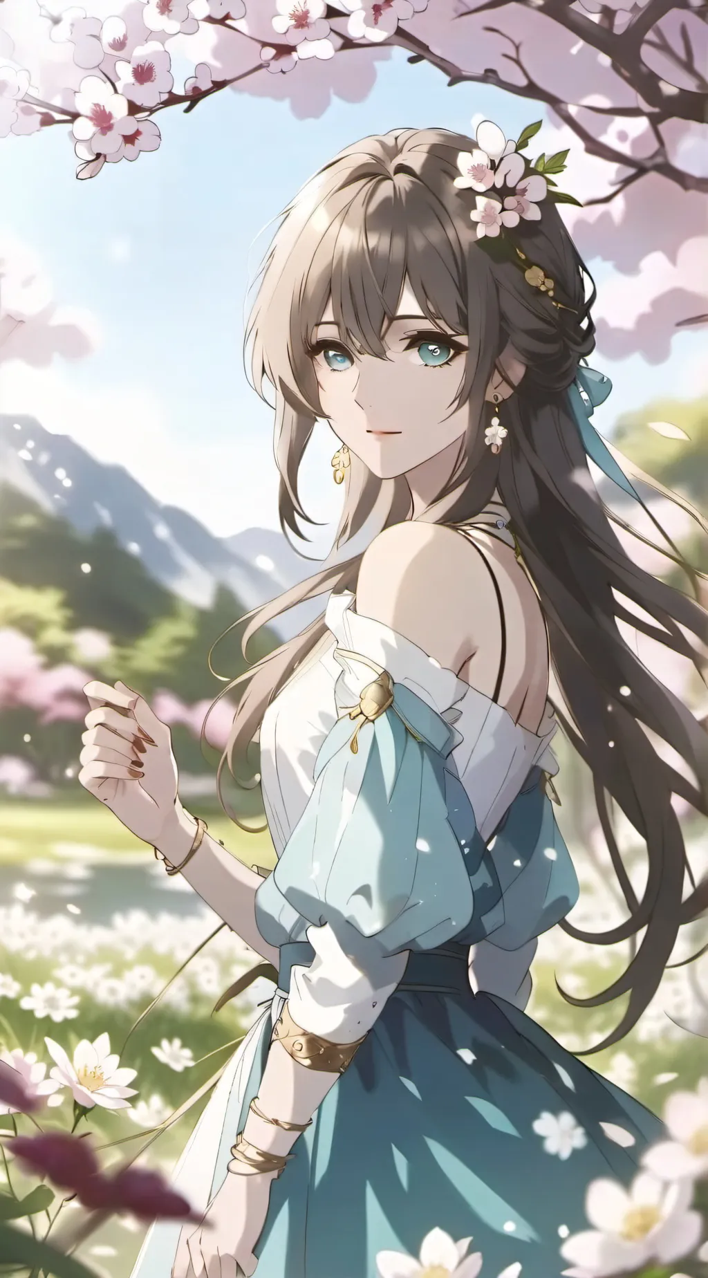 ai character: Kny valentines background