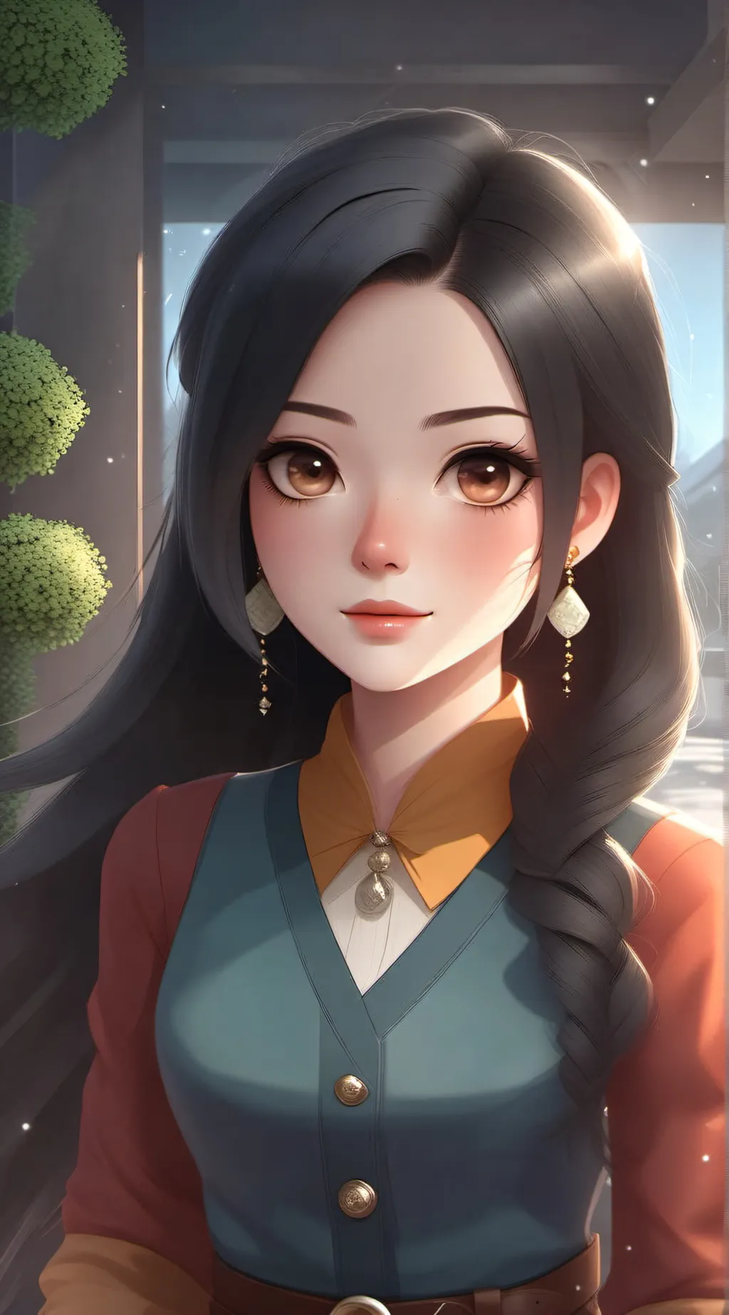 ai character: lilly background