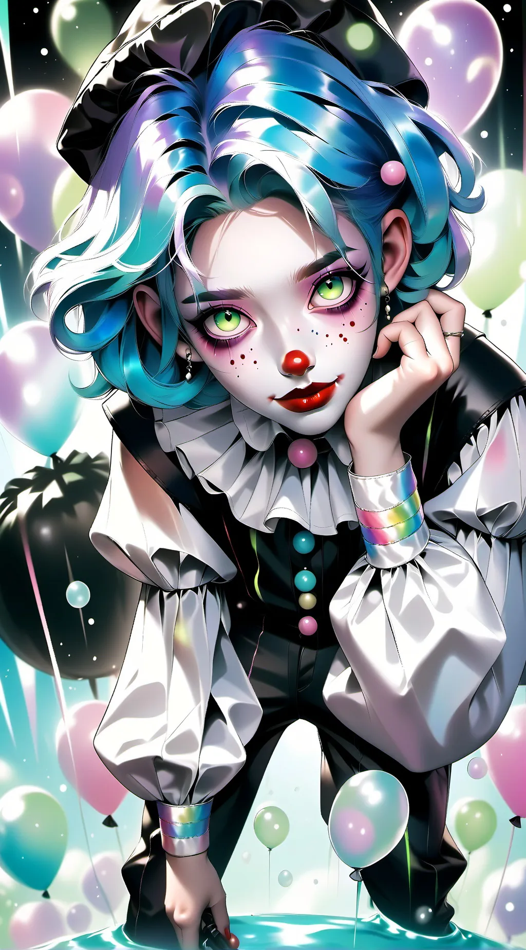 ai character: new villain  background