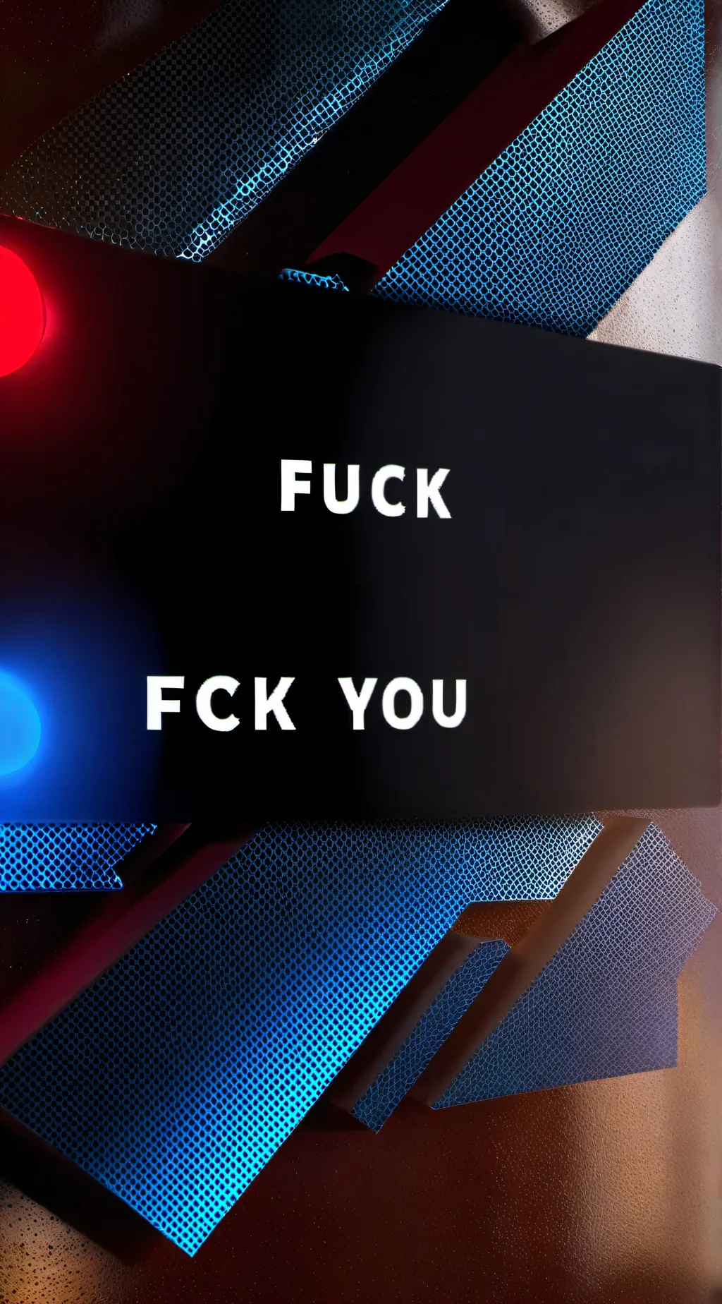 ai character: FUK U background