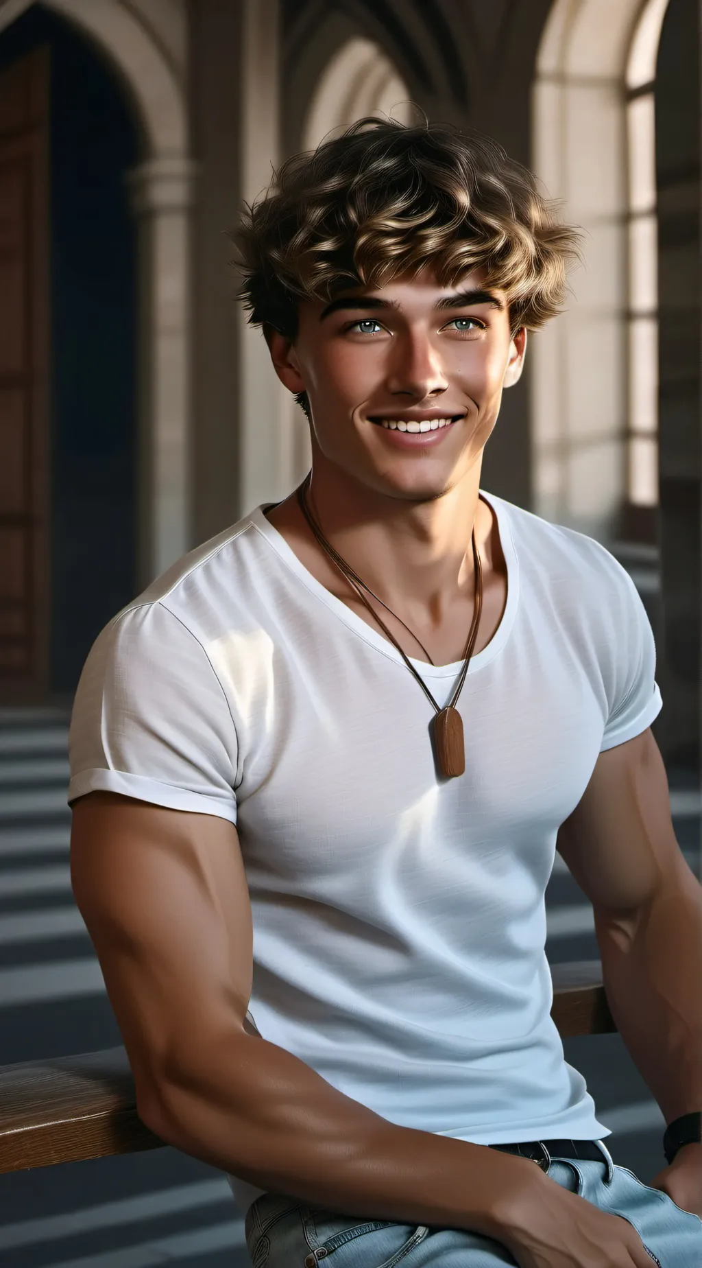 ai character: jere  background