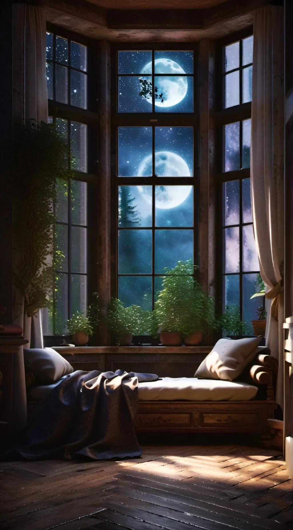 ai character: Mha sleepover <3 background