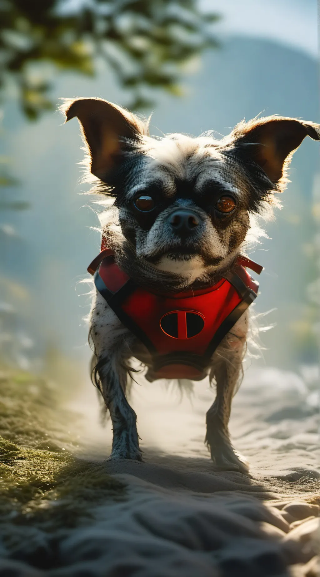 ai character: dogpool background