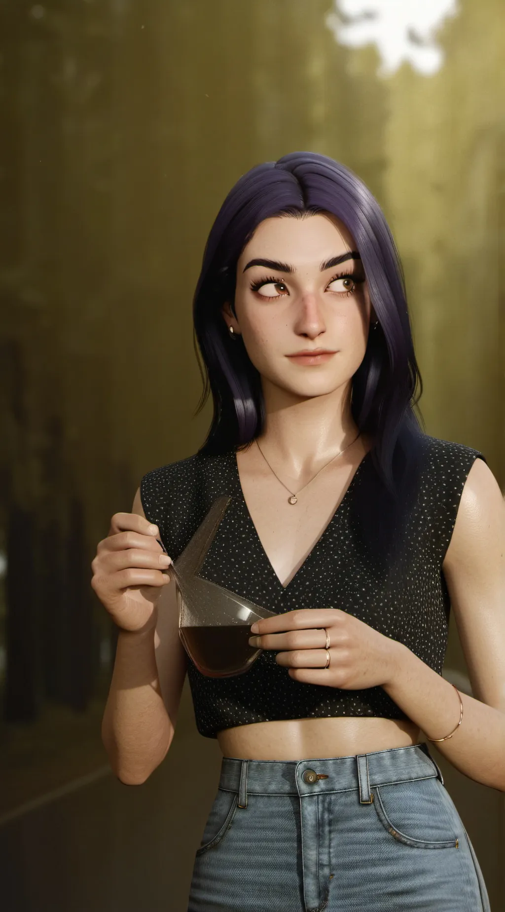 ai character: Lauren background
