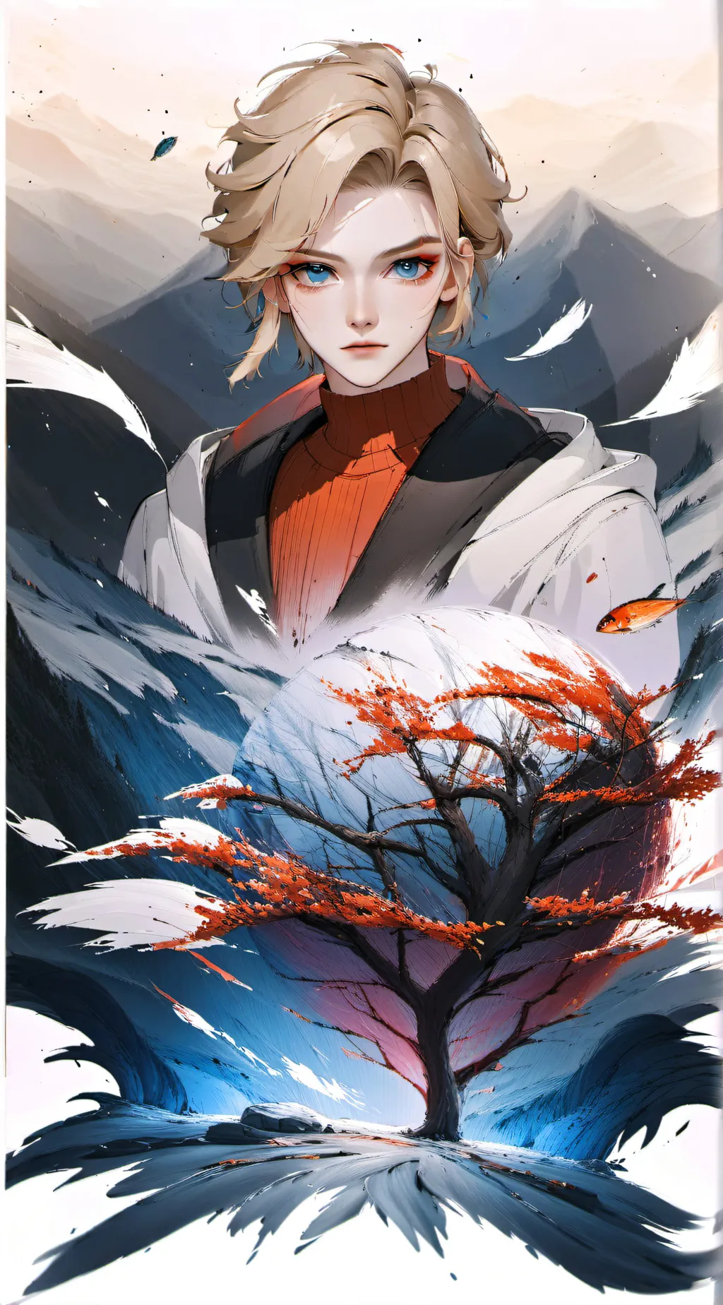 ai character: Brady  background
