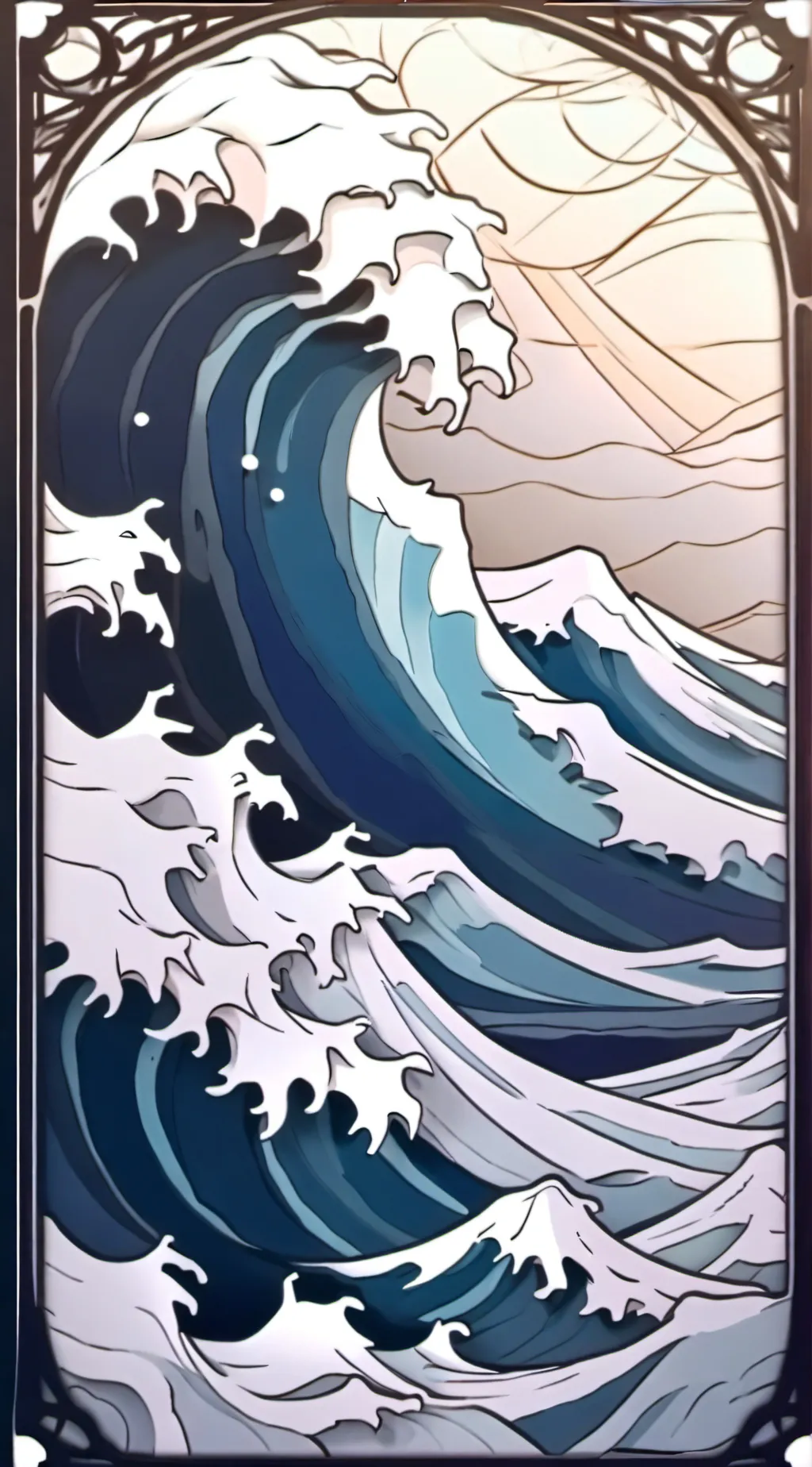 ai character: shshd background