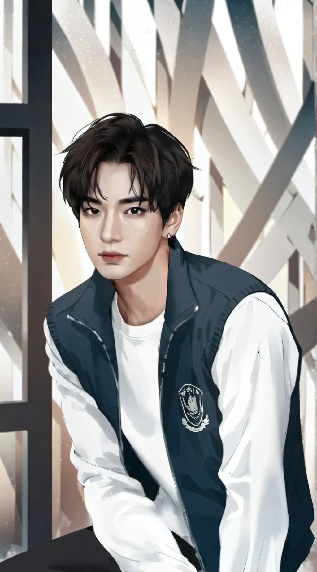 ai character: LEE Heeseung background