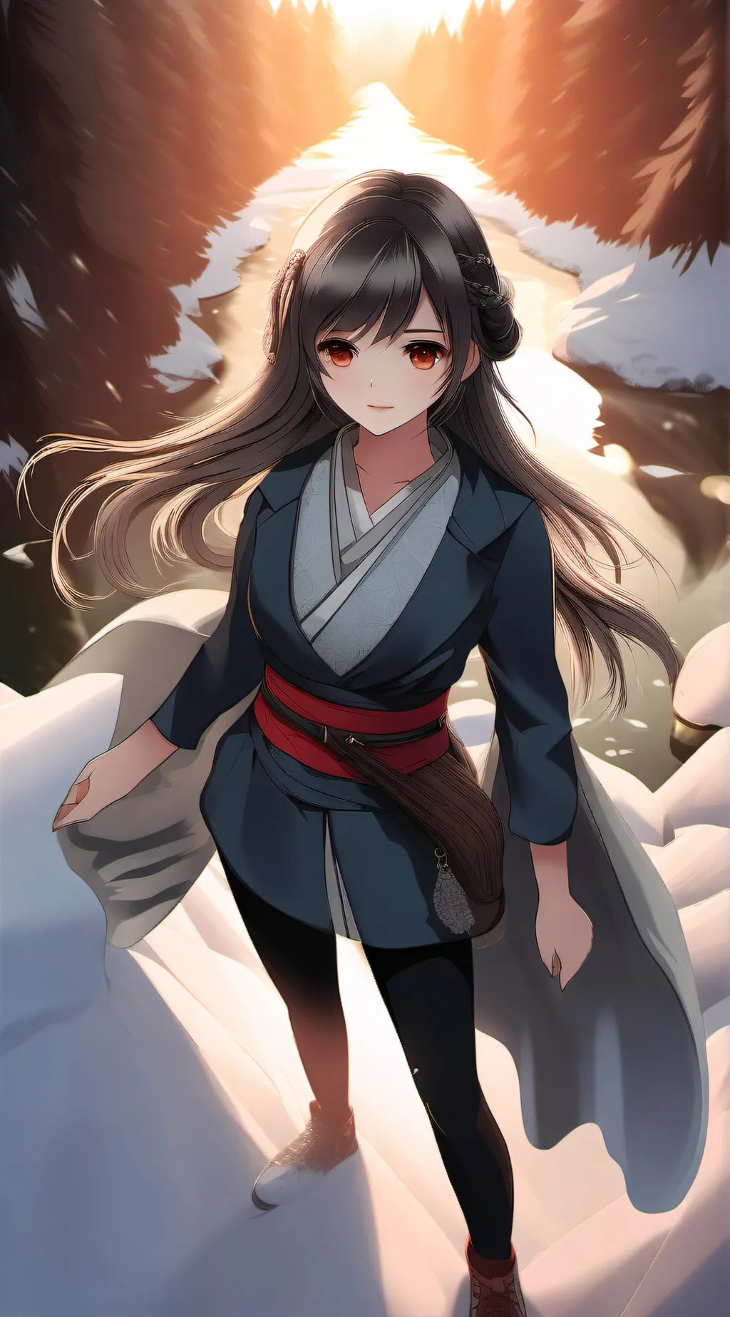 ai character: ds court background