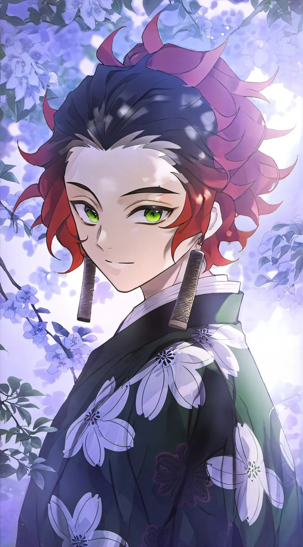ai character: Tanjiro background