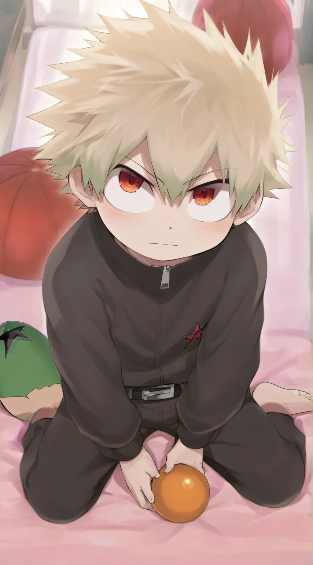 ai character: Bakugo background