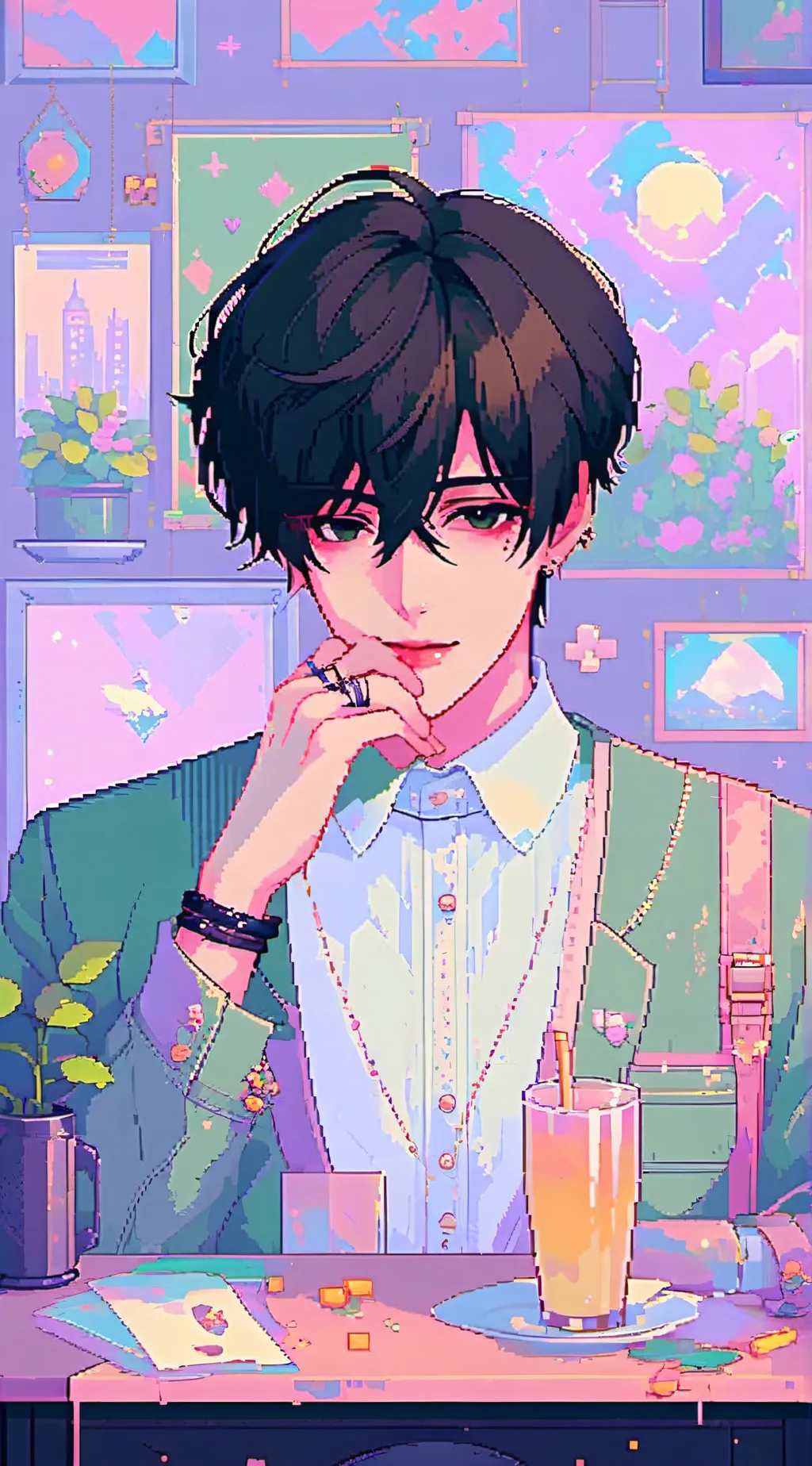 ai character: Sunghoon background