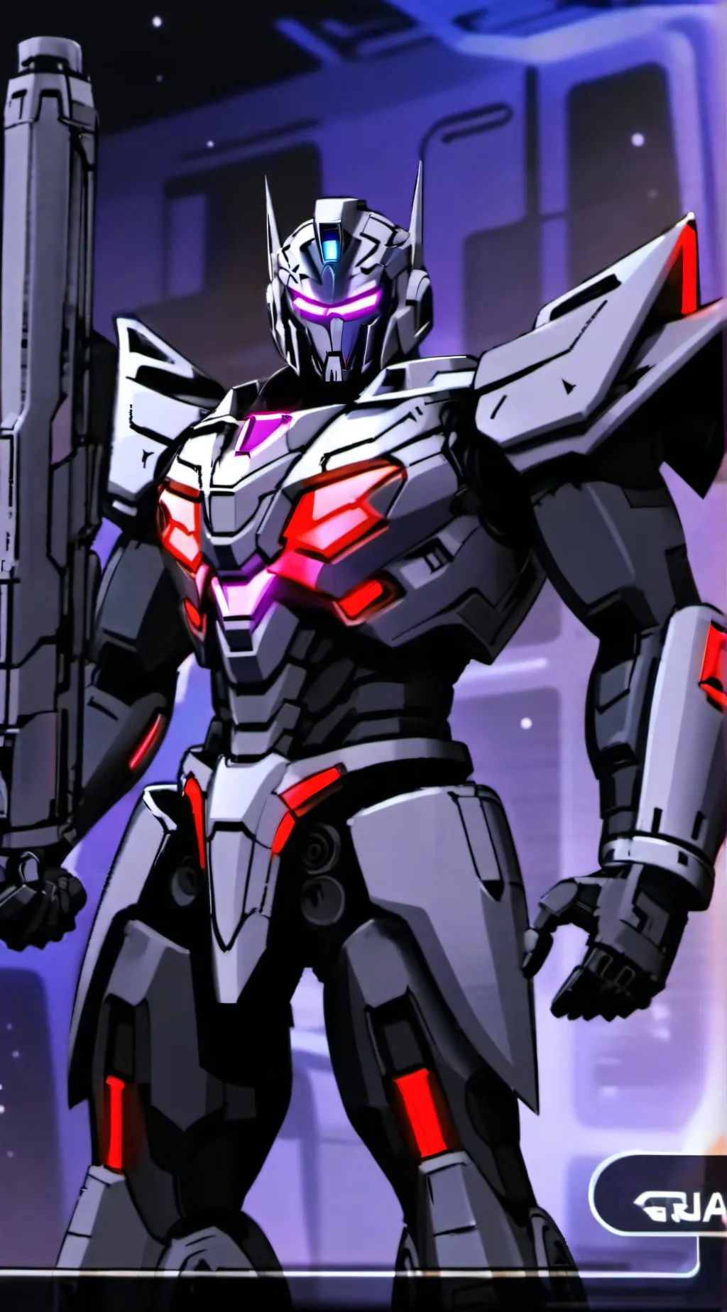 ai character: Shockwave  background