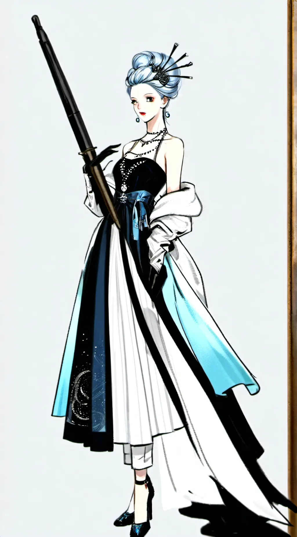 ai character: Flocon background