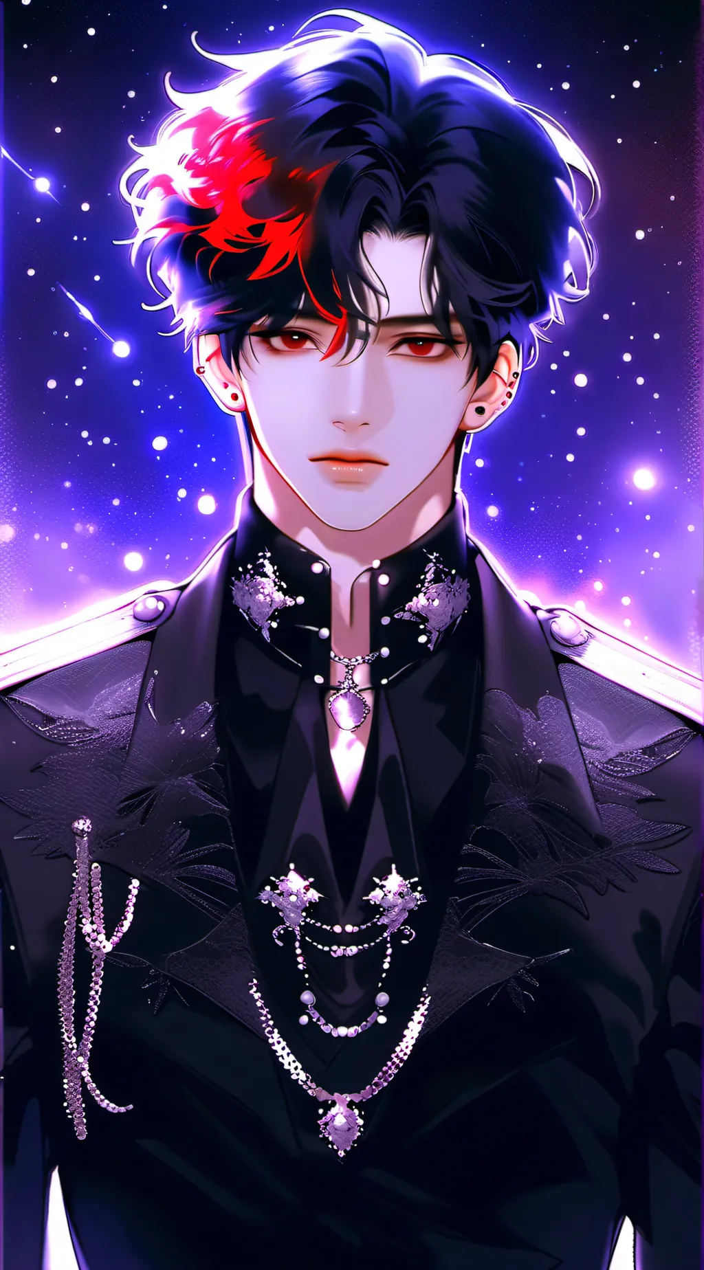 ai character: Sebastian  background
