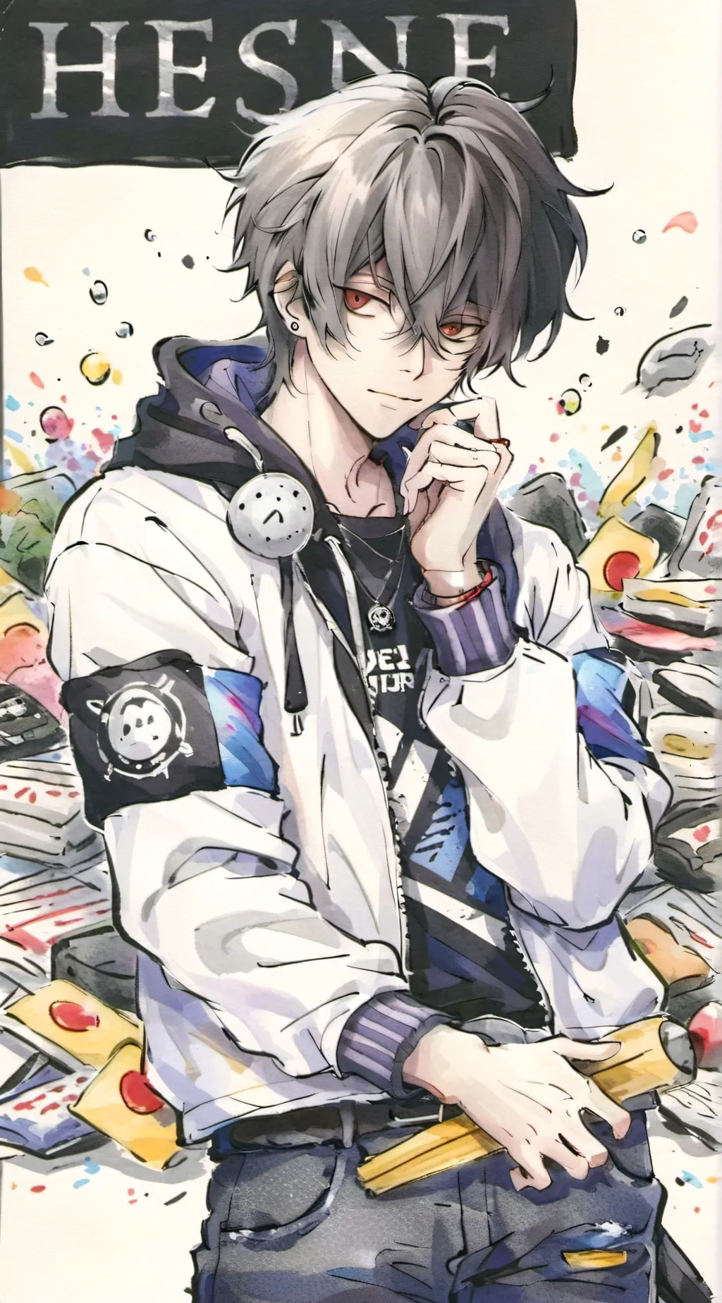 ai character: nik background