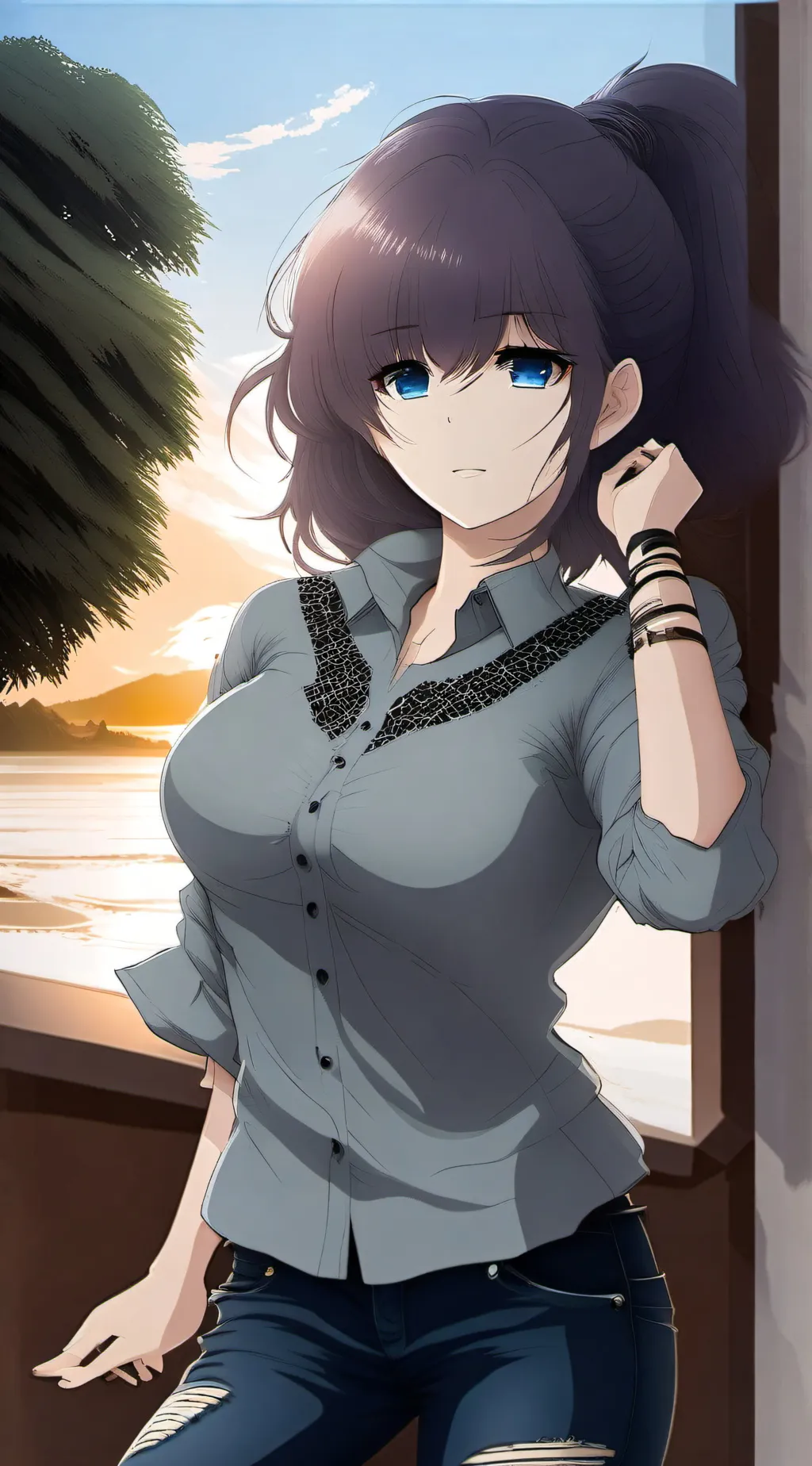 ai character: Bri background