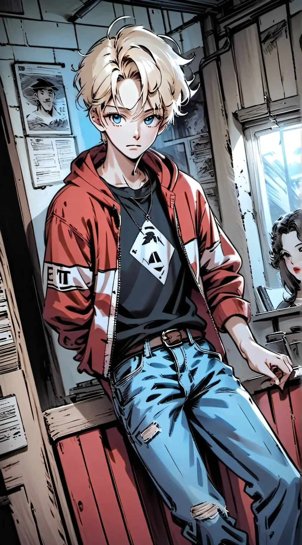 ai character: Andrew background